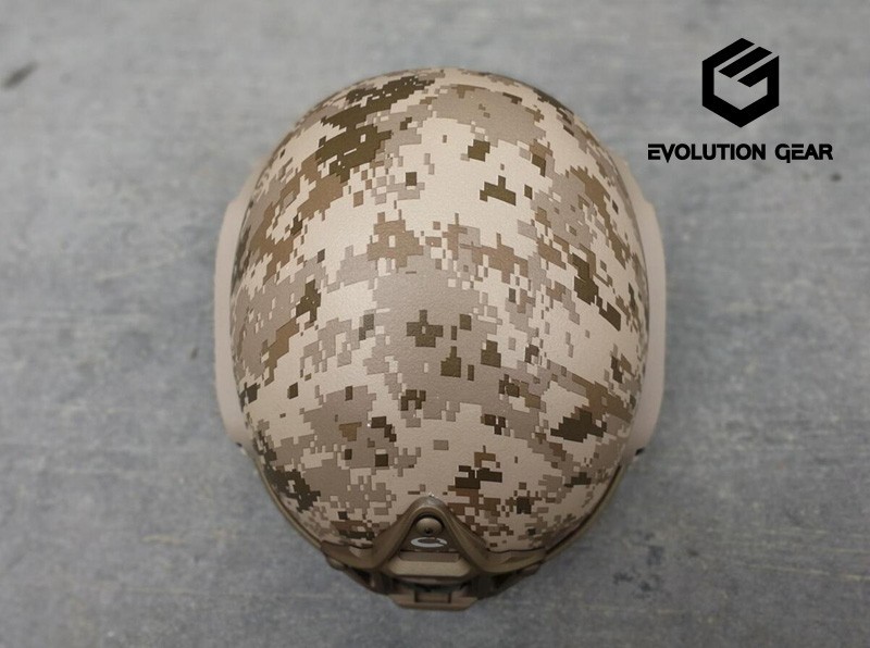 EvolutionGear LBH helmet NavySeals AOR1